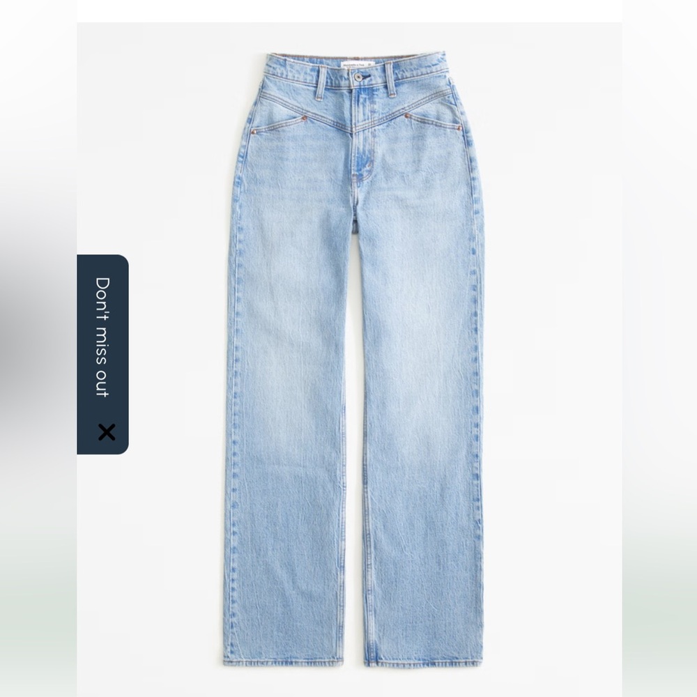 Abercrombie & Fitch Curve Love “The 90’s Relaxed Jean High Rise”
